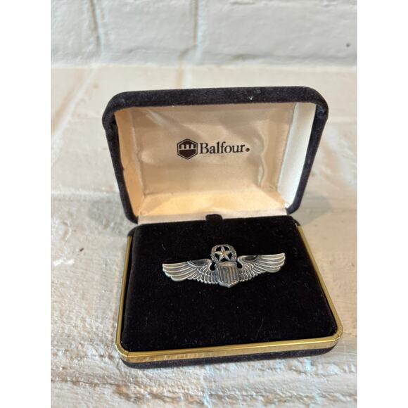 Balfour Early WWII USAAF Command Pilot Wing Sterling - Picture 1 of 6